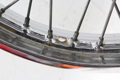 02 KAWASAKI ELIMINATOR 125 BN125A OEM FRONT WHEEL RIM