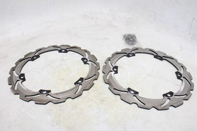 2016 HONDA CBR650F OEM FRONT LEFT RIGHT BRAKE ROTORS DISCS