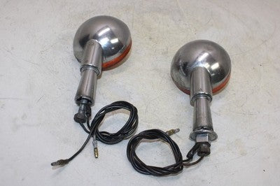 80-81 YAMAHA XS850 OEM REAR LEFT RIGHT TURN SIGNALS LIGHT INDICATORS