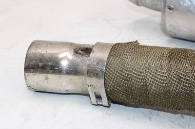 1994 YAMAHA YZF750R EXHAUST PIPE MUFFLER SLIP ON CAN SILENCER W MIDPIPE