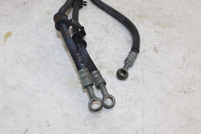 1998 SUZUKI GSXR600 OEM FRONT BRAKE CALIPER HOSES LINES W REAR HOSE