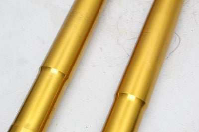 2005 KAWASAKI NINJA ZX6R FRONT FORKS SHOCK SUSPENSION SET PAIR OEM