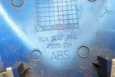 06-07 SUZUKI GSXR 600 750 OEM BLUE REAR BACK SEAT SOLO COWL FAIRING COVER