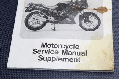 1988-1997 KAWASAKI NINJA 250R EX250F OEM SERVICE MANUAL BOOK