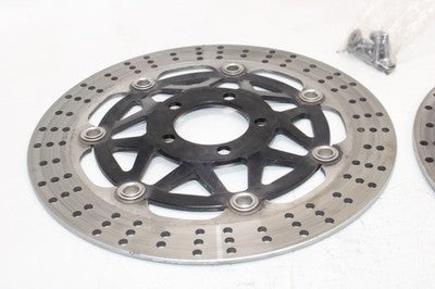 95-96 KAWASAKI NINJA ZX6R ZX600F OEM FRONT LEFT RIGHT BRAKE ROTORS DISCS