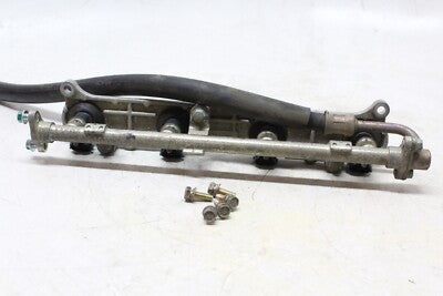 2003 HONDA CBR600RR OEM SECONDARY FUEL INJECTORS TOP AIRBOX GAS RAIL
