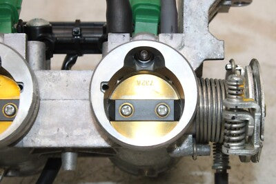 13-17 KAWASAKI NINJA 300 EX300B ABS OEM MAIN FUEL INJECTORS / THROTTLE BODIES