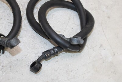 2008 KAWASAKI NINJA 650R OEM FRONT BRAKE CALIPER HOSE LINE W REAR HOSE