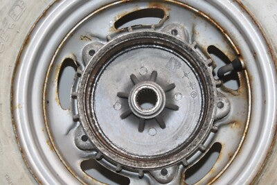 2009 GENUINE SCOOTER BUDDY 125 OEM REAR BACK WHEEL RIM W TIRE