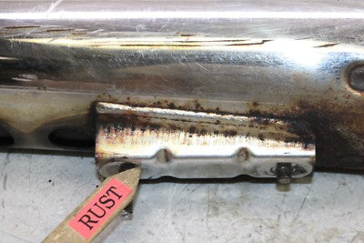 01-08 SUZUKI SAVAGE 650 LS650P OEM EXHAUST PIPE W MID PIPE