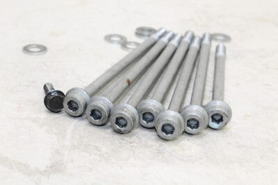 2009 KAWASAKI NINJA 250R OEM ENGINE MOUNTING BOLTS HARDWARE MOTOR SCREWS