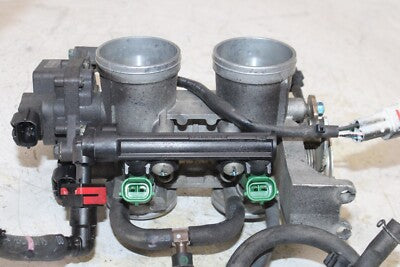 13-17 KAWASAKI NINJA 300 EX300B OEM MAIN FUEL INJECTORS / THROTTLE BODIES
