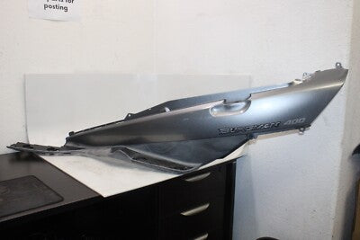 2006 SUZUKI BURGMAN AN400S OEM LEFT LOWER BOTTOM BELLY SIDE FAIRING COWL