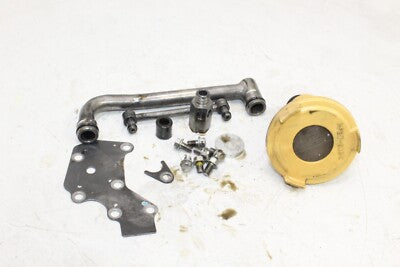 2017 KAWASAKI NINJA 650 OEM ENGINE INNER OIL FILTER PICKUP SCREEN W OIL PIPES