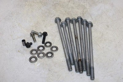13-17 KAWASAKI NINJA 300 EX300A OEM ENGINE MOUNTING BOLTS HARDWARE MOTOR SCREWS