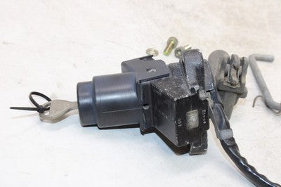 1996 KAWASAKI KZ1000P POLICE OEM IGNITION LOCK KEY SET W/ SEAT LOCK