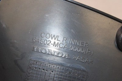 2006 HONDA GOLDWING 1800 GL1800 OEM INNER COWL PAIR