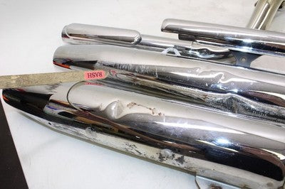 98-05 YAMAHA V STAR 650 XVS650A CLASSIC OEM FULL EXHAUST SYSTEM MUFFLERS