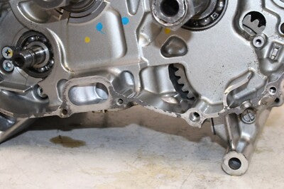 2014 SUZUKI VSTROM DL1000A ABS OEM ENGINE CRANKCASE W PISTON FLYWHEEL CRANKSHAFT