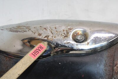 2009 GENUINE SCOOTER BUDDY 125 OEM EXHAUST PIPE MUFFLER SLIP ON CAN SILENCER