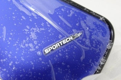 03-04 SUZUKI GSXR 1000 Sportech Blue Chrome FRONT WINDSHIELD WINDSCREEN