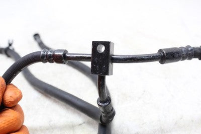 05-08 KAWASAKI ZZR600 ZX600J OEM BRAKE HOSE FLUID LINE SET