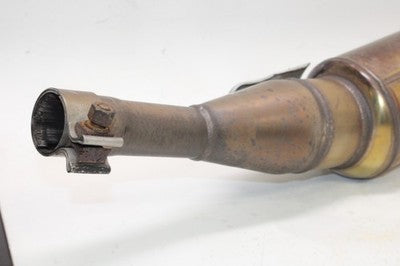 2003 BMW F650GS DAKAR OEM EXHAUST PIPE MUFFLER SLIP ON CAN SILENCER PAIR