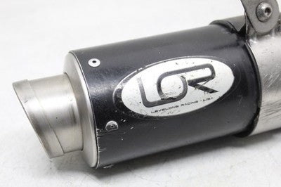 LOR MOTORCYCLE EXHAUST PIPE MUFFLER SLIP ON CAN SILENCER