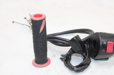 2019 KAWASAKI NINJA 400 EX400 OEM RIGHT CLIP ON HANDLE SWITCH W GRIP PAIR