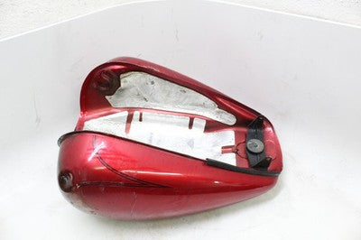 2007 YAMAHA XVS650 V STAR 650 OEM GAS FUEL TANK RED CLASSIC