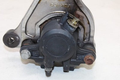 1981 KAWASAKI KZ550 OEM REAR BACK BRAKE CALIPER W MOUNT BRACKET