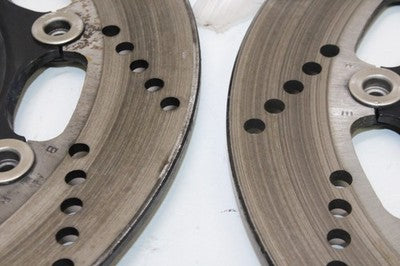 1997 TRIUMPH TROPHY 900 OEM FRONT LEFT RIGHT BRAKE ROTORS DISCS