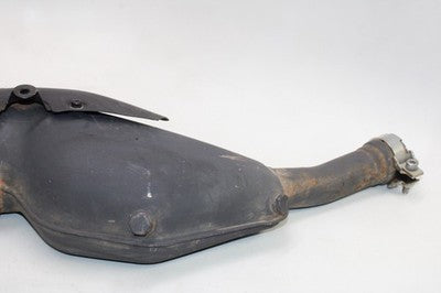 11-18 KAWASAKI KLR650 OEM EXHAUST PIPE MUFFLER SLIP ON CAN SILENCER