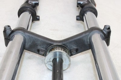 2001 BUELL BLAST P3 OEM COMPLETE FRONT END FORKS SUSPENSION TRIPLE TREE