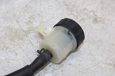 2014 KAWASAKI NINJA EX300B ABS OEM REAR BRAKE MASTER FLUID RESERVOIR TANK BOTTLE