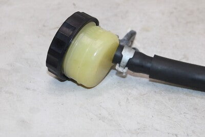 90-01 KAWASAKI NINJA ZX11 OEM REAR BRAKE MASTER FLUID RESERVOIR TANK BOTTLE