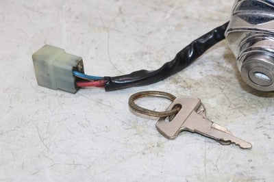 2007 HONDA SHADOW VLX 600 VT600CD DELUXE OEM IGNITION LOCK KEY SET W/ SEAT LOCK