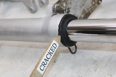 1993 SUZUKI GS500E OEM COMPLETE FRONT END FORKS SUSPENSION TRIPLE TREE