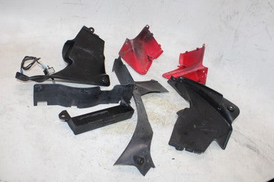 2002 HONDA INTERCEPTOR 800 VFR800A ABS OEM INNER FAIRING COWL CAVER SET