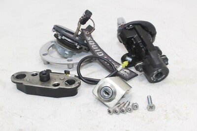 06-09 SUZUKI GSXR750 OEM IGNITION LOCK KEY SET W/ GAS CAP AND SEAT LOCK