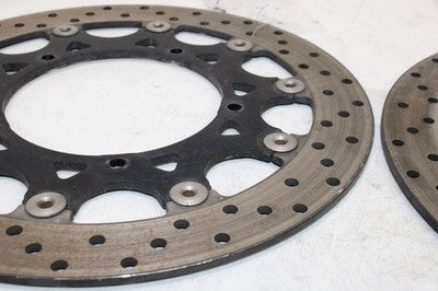 2006 YAMAHA YZF R1 OEM FRONT LEFT RIGHT BRAKE ROTORS DISCS