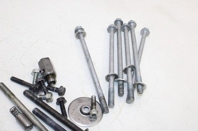 2007 KAWASAKI NINJA 250R EX250F OEM ENGINE MOUNTING BOLTS HARDWARE MOTOR SCREWS