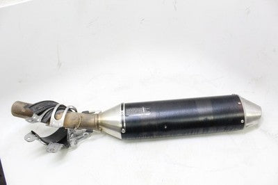 2011 KAWASAKI KLR650 EXHAUST PIPE MUFFLER SLIP ON CAN SILENCER LEXX