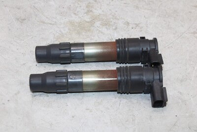 13-17 KAWASAKI NINJA 300 EX300B ABS OEM IGNITION COILS COIL SPARK PLUG CAPS