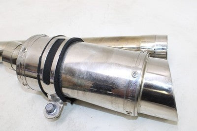 99-07 YAMAHA YZF600R EXHAUST PIPE MUFFLER SLIP ON CAN SILENCER W MIDPIPE