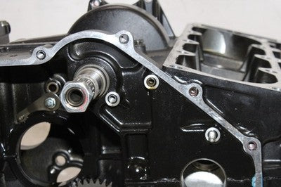 01-03 KAWASAKI ZRX1200 OEM ENGINE MOTOR CRANKCASE CRANK CASES BLOCK