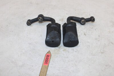1980 SUZUKI GS250T OEM FRONT FOOT RESTS PEGS STEPS SET PAIR