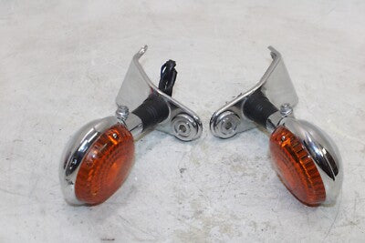 15-18 YAMAHA SR400 OEM FRONT LEFT RIGHT TURN SIGNALS LIGHT INDICATORS