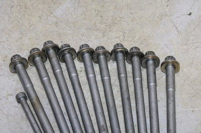 03-06 KAWASAKI NINJA ZX6R ZX636C OEM ENGINE MOUNTING BOLTS HARDWARE MOTOR SCREWS