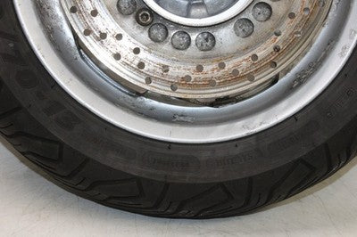 2006 YAMAHA MAJESTY 400 YP400 OEM REAR BACK WHEEL RIM W TIRE